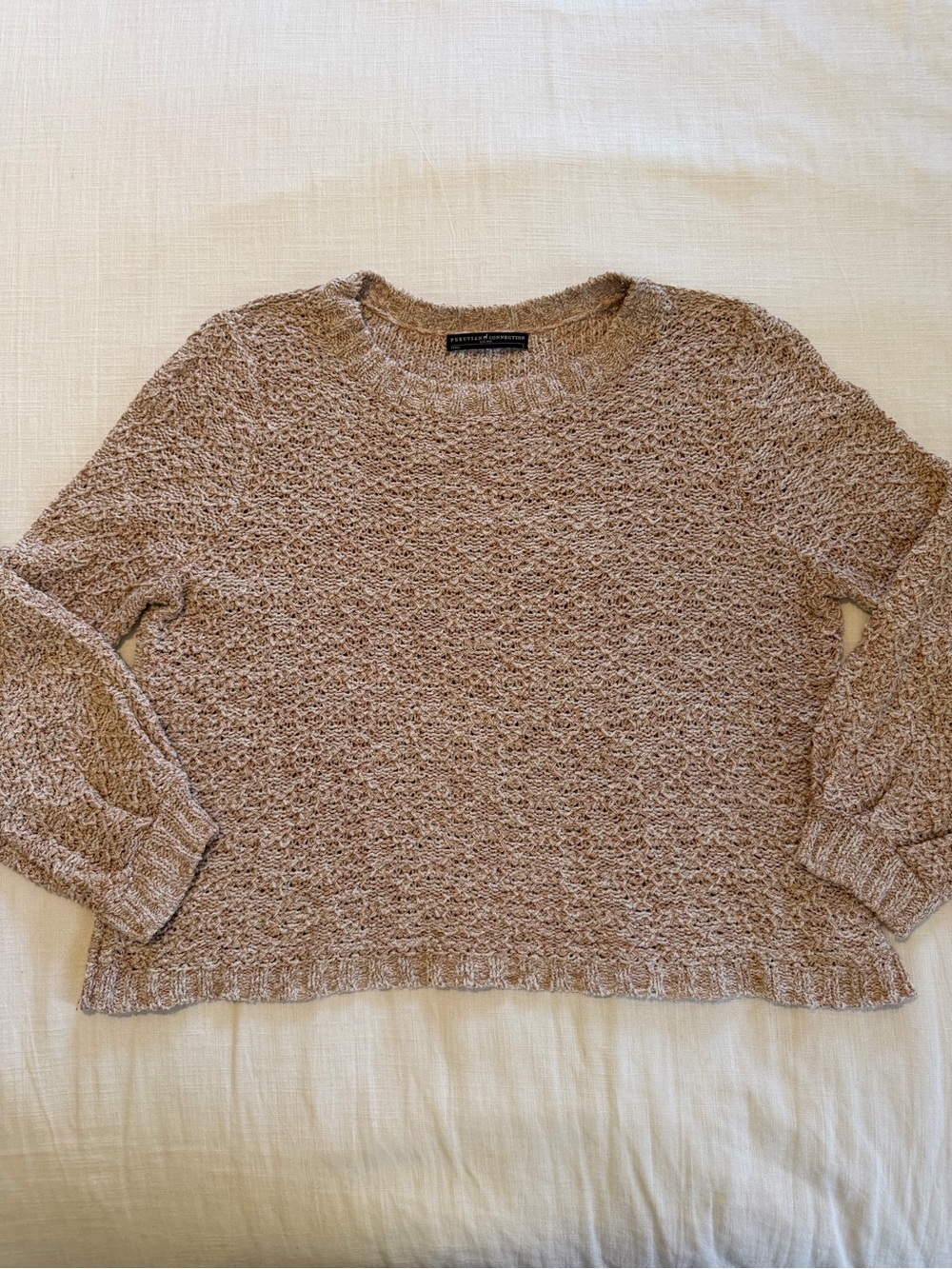 Peruvian Connection Knit Sweater Size Large - Picture 7 of 10